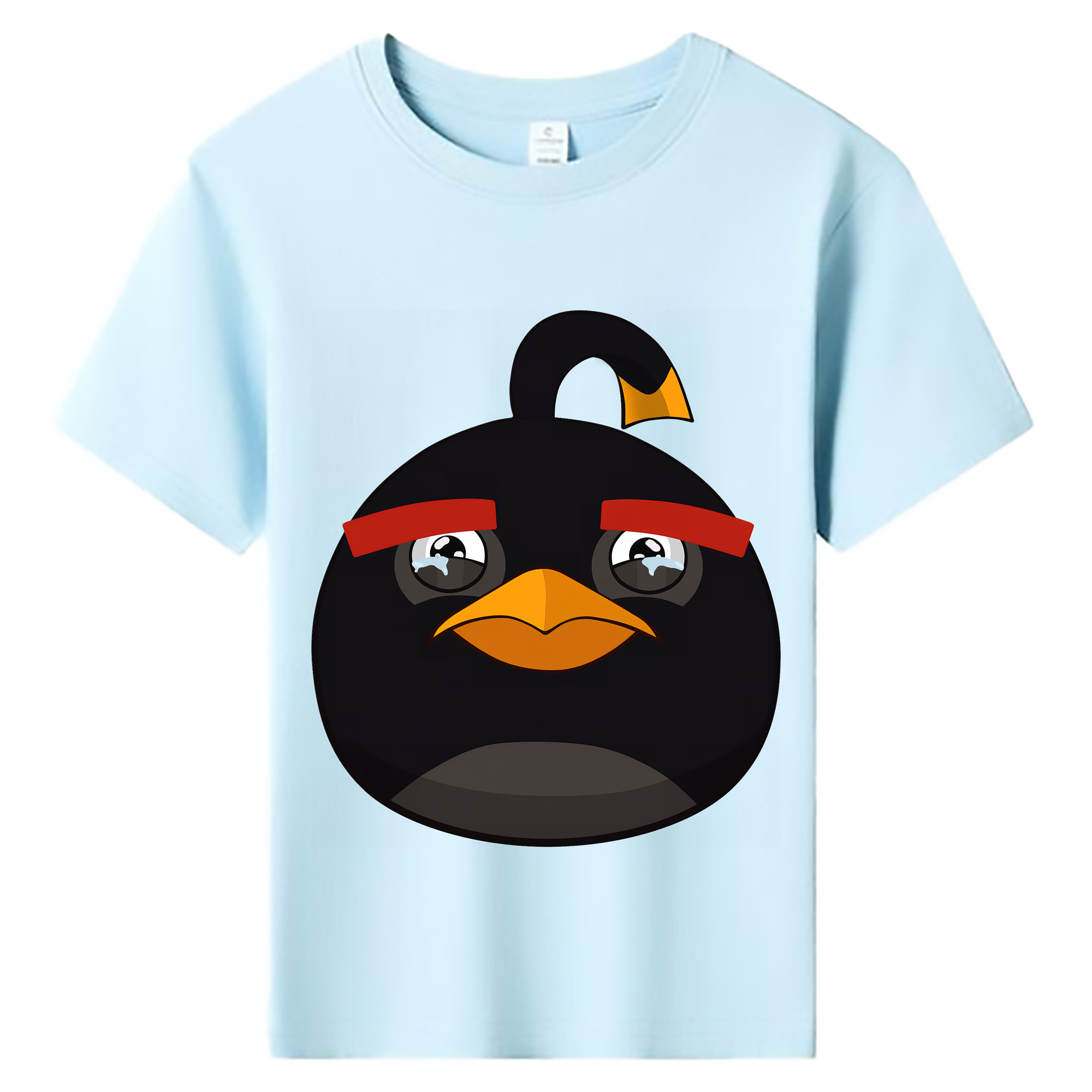 （画像用） Angry Birds アングリーバード 綿100％キッズTシャツ（フロントプリント）